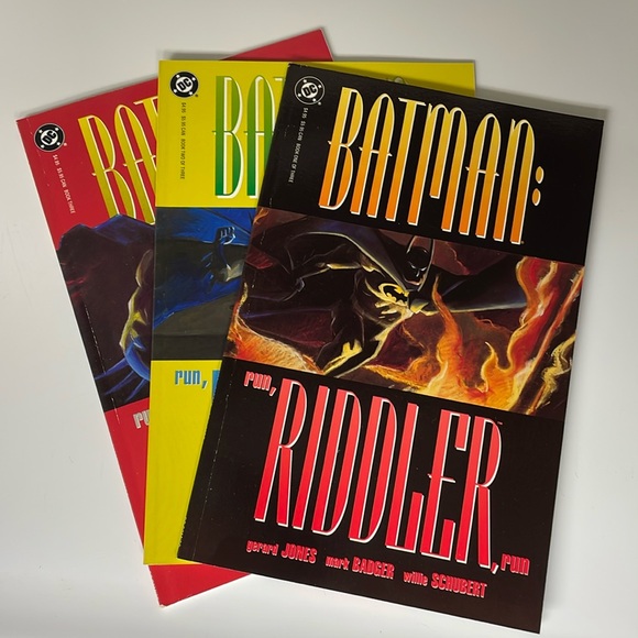 Batman - Run, Riddler, Run #1-3 Complete Full Set DC Comics 1992 - Picture 1 of 7